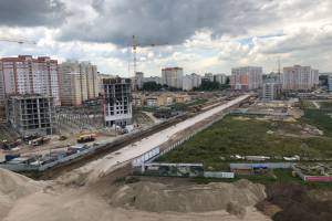 Брянцам показали строительство новой дороги по улице Горбатова
