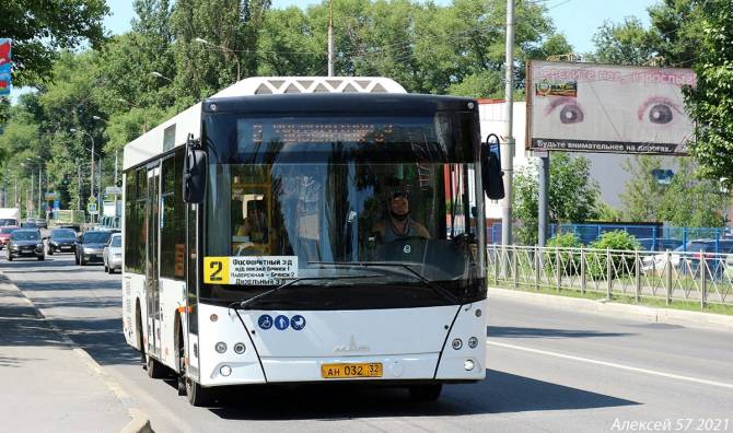 В Брянске изменили расписание автобуса №2 по выходным