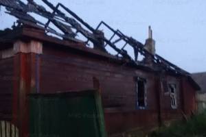 В поселке Павловка Унечского района при пожаре в доме погиб мужчина