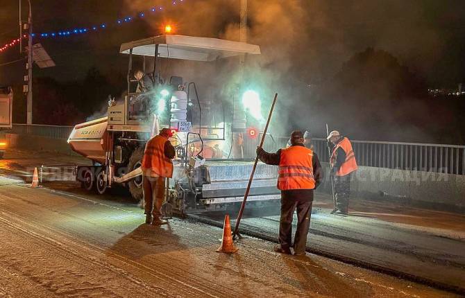 В Брянске за два дня отремонтировали мост через Болву