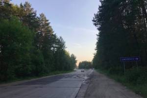Брянские водители просят отремонтировать дорогу у поселка Свень-Транспортная