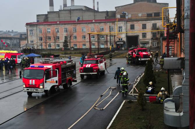 В Брянске эвакуировали работников сталелитейного завода