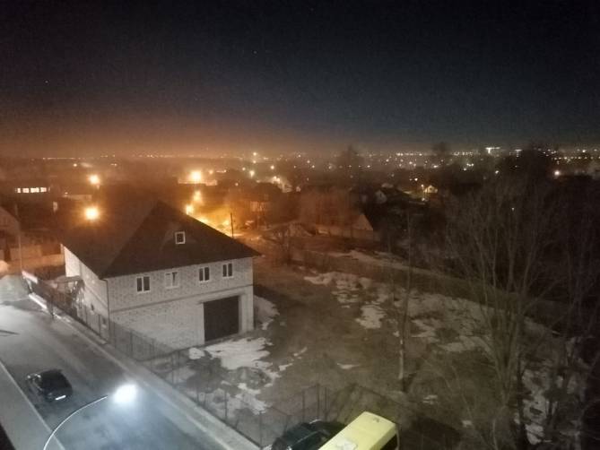 В Брянске Новостройку окутало едким дымом