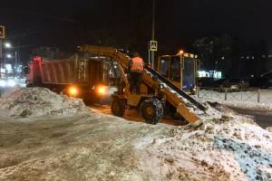 Из Брянска за две недели вывезли 51 000 тонн снега