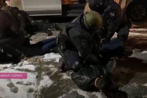 Задержание международной миграционной банды под Брянском сняли на видео