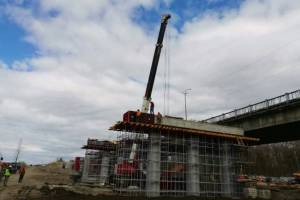 В Брянске продолжается строительство Литейного моста