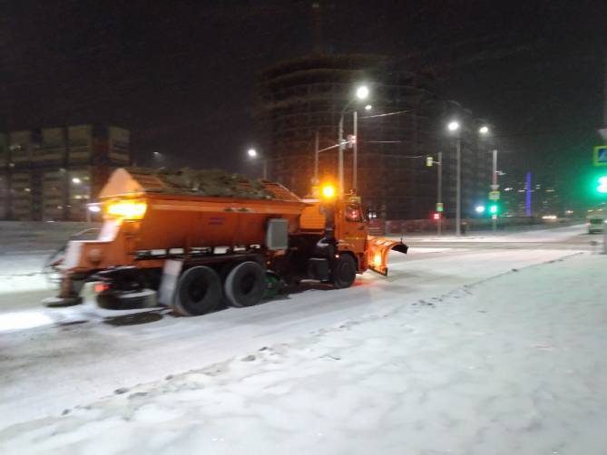 За два дня из Брянска вывезли 4800 тонн снега