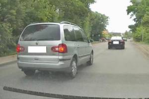В Брянске наказали 65-летнего водителя Volkswagen за вылет на встречку