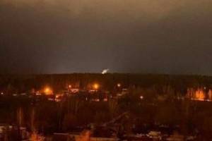 В Клинцах осколки сбитой ракеты попали на территорию промзоны
