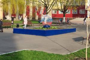 Возле брянского ДК Кравцова фонтан превратили в клумбу
