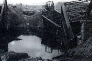 Брянские партизаны 77 лет назад взорвали Голубой мост