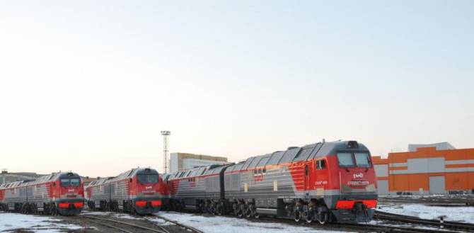 Брянские тепловозы прибыли в Монголию