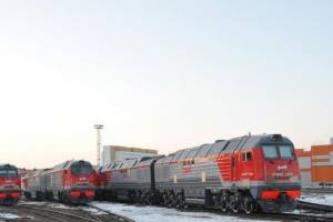 Брянские тепловозы прибыли в Монголию