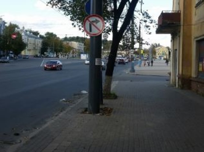 В Брянске запретили въезд на набережную со стороны «Мототоваров»