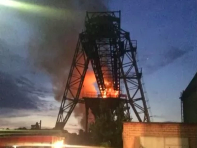 В Клинцах произошел пожар на ТЭЦ