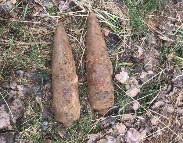 В брянском посёлке Сеща нашли два артиллерийских снаряда