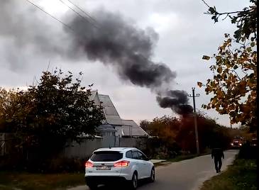 В Новозыбкове сгорел дачный домик