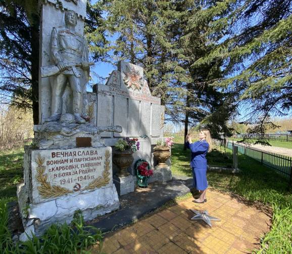 В Погаре чиновников наказали за убитое состояние памятника погибшим при защите Отечества землякам