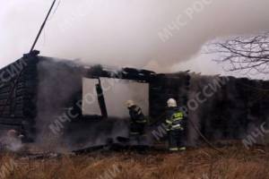 В Погарском районе сгорел жилой дом: погиб 69-летний мужчина