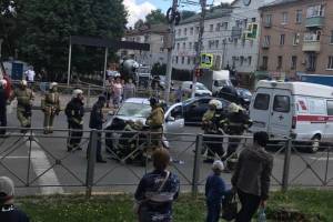 В ДТП на улице Никитина в Брянске пострадал водитель