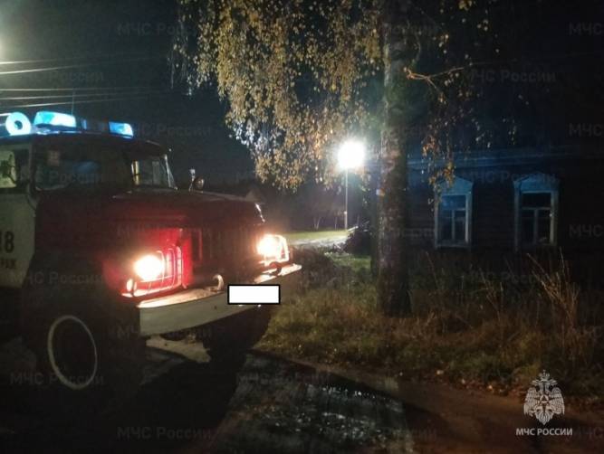 В Сураже при пожаре в доме погиб 63-летний мужчина