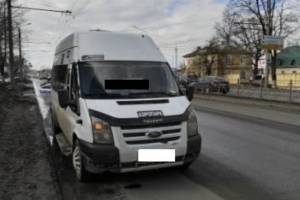В Брянске поймали пьяного маршрутчика без водительских прав