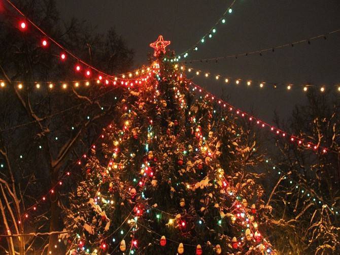 В Брянске главную новогоднюю ёлку украсят в ретро-стиле