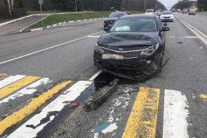 В массовом ДТП на брянской трассе пострадали два человека