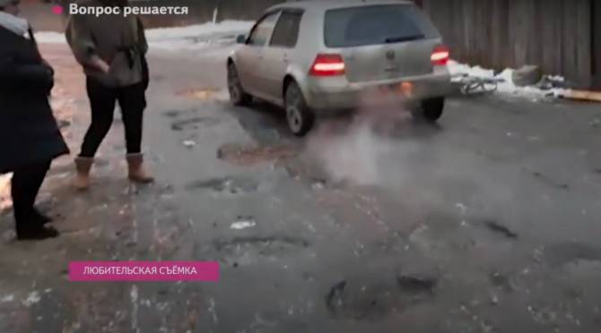 Брянские чиновники отказались ремонтировать дорогу на Чернышевского