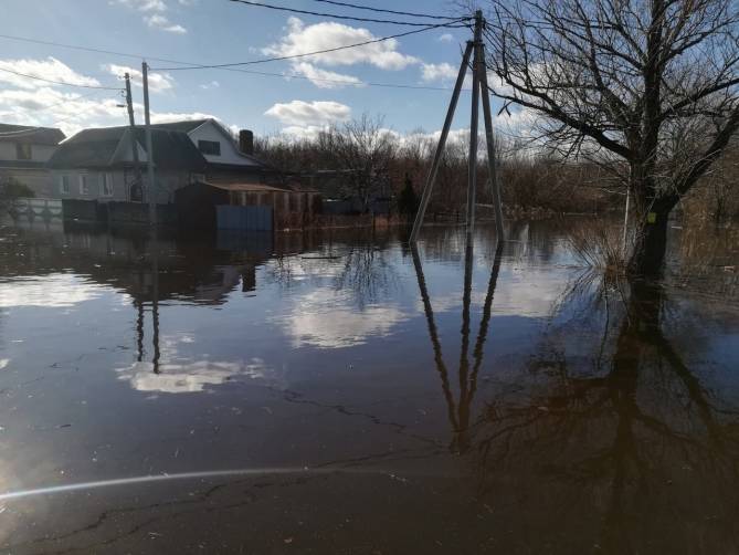 В Брянской области остаются затопленными 35 жилых домов