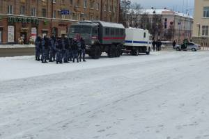 В Брянске полиция не позволила провести протестную акцию