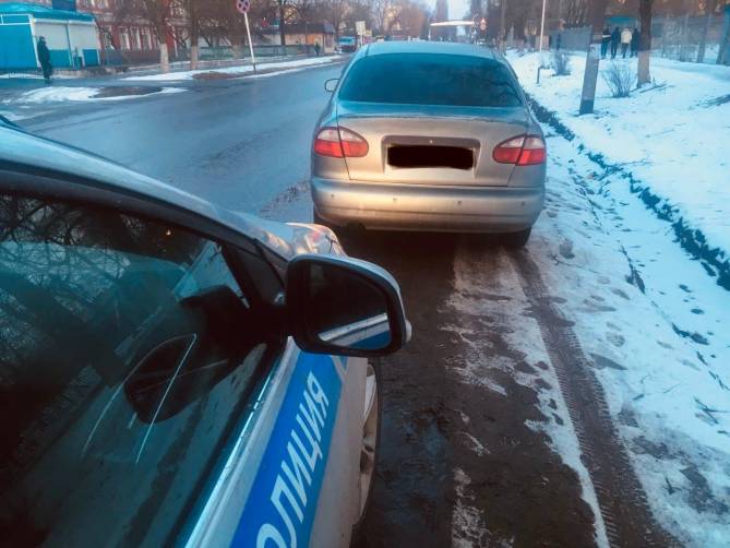 В Новозыбкове поймали пьяным за рулем лишенного прав 37-летнего водителя