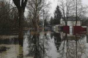 Из-за паводка ушёл под воду брянский посёлок Радица-Крыловка