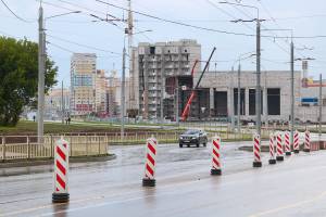 В Брянске завершают строительство участка улицы Советской