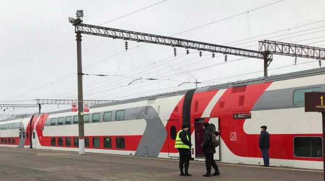 В новогодние праздники поезд Москва - Брянск вошел в топ-3 самых популярных 
