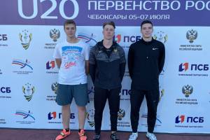 Брянский легкоатлет Александр Бабенко взял серебро на Первенстве России U20