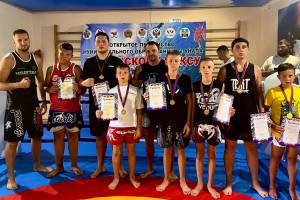 Юные брянцы взяли 7 золотых медалей на первенстве по тайскому боксу
