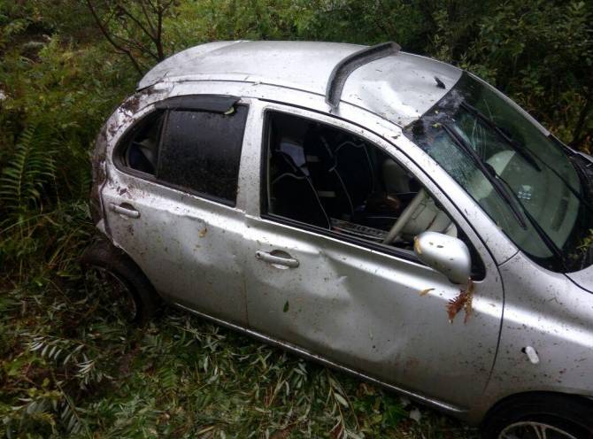 На брянской трассе иномарка вылетела в кювет: тяжело ранен водитель