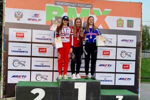 Брянская BMX-спортсменка стала лучшей на Первенстве России