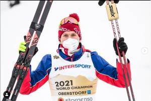 Брянский лыжник Большунов выиграл бронзу в командном спринте
