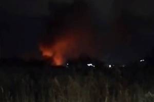 В Брянске горели дачи между «Аэропарком» и «Мегаполис-парком»