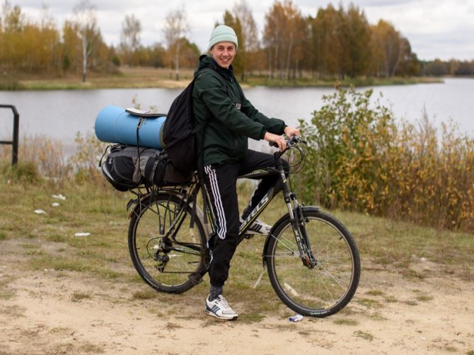 Белорусы проехали 235 км по Брянской области на велосипедах