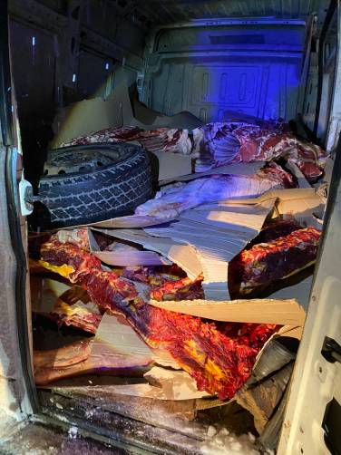 На Брянщину не пустили 1,5 тонны мяса из Беларуси