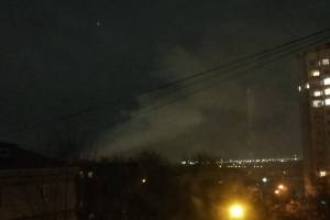 В Брянске заметили дым от большого пожара