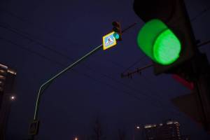 В Брянске светофоры на многополосных дорогах перевели на круглосуточный режим работы