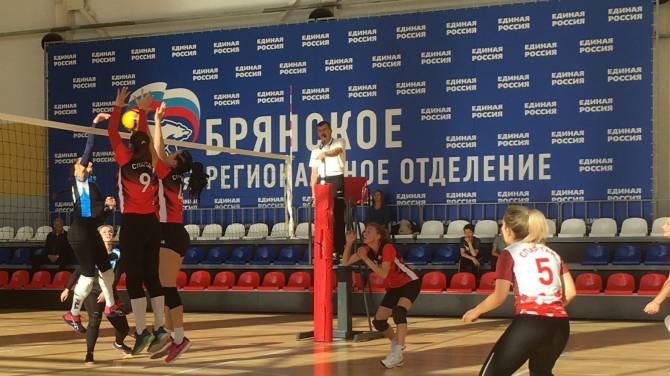 В Брянске стартовал чемпионат области по волейболу