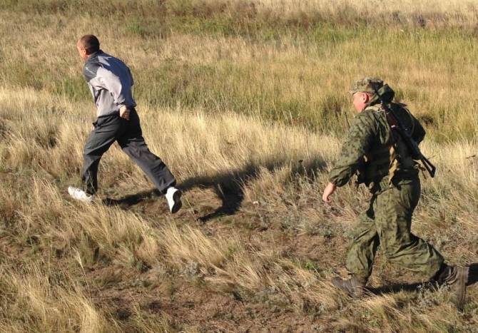 В Брянской области мужчина пытался сбежать из России