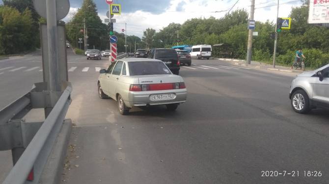 В Брянске ищут скрывшегося с места ДТП водителя