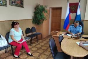 Зампрокурора области Шойсорон Доржиев выслушал жалобы жителей Почепа