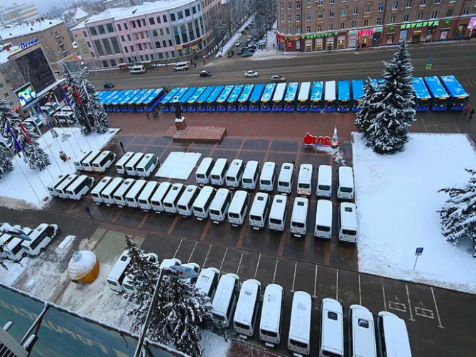 В Брянске вручат ключи от 142 автобусов